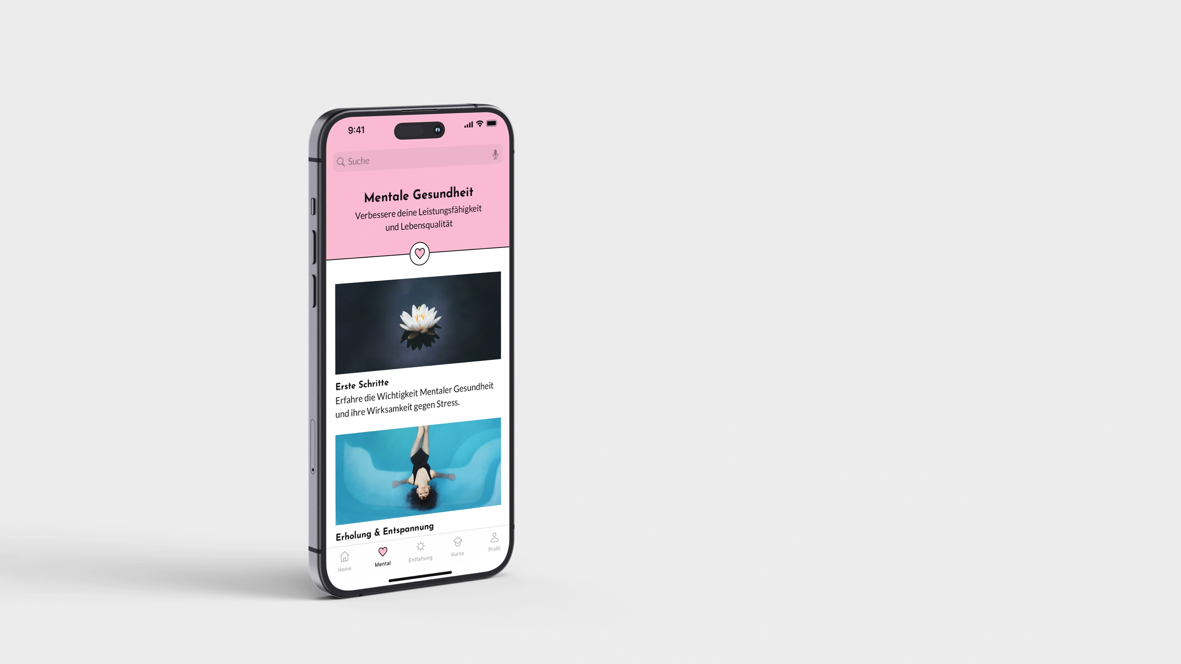 Abbildung: Easy-Well App Mentale Gesundheit