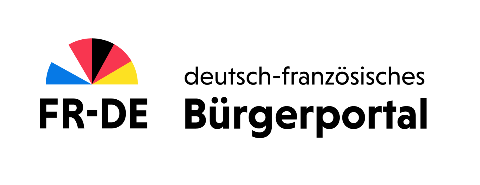 Abbildung: Logovariante FR-DE deutsch-französisches Bürgerportal