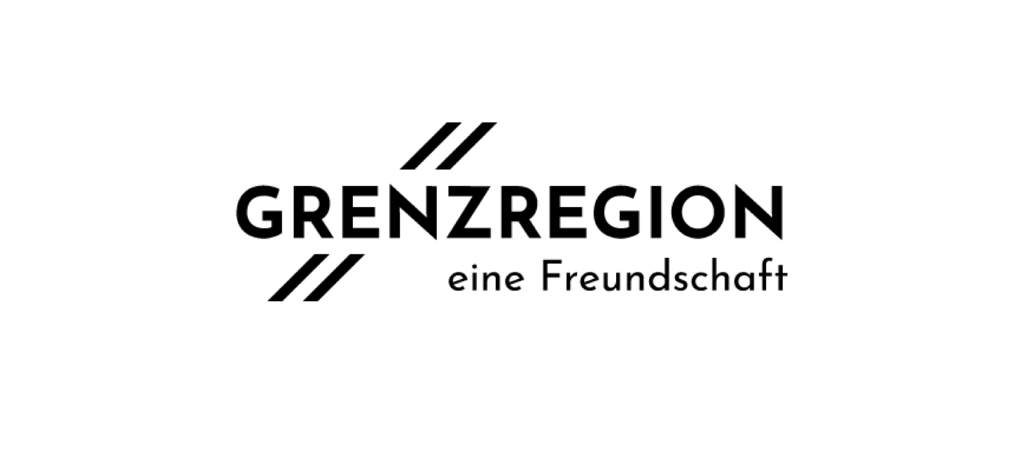 Abbildung: Logovariante Grenzregion eine Freundschaft