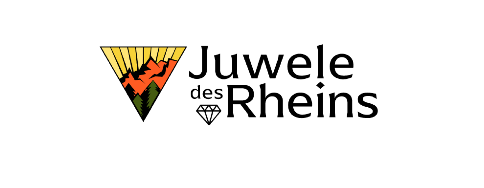 Abbildung: Logovariante Juwele des Rheins