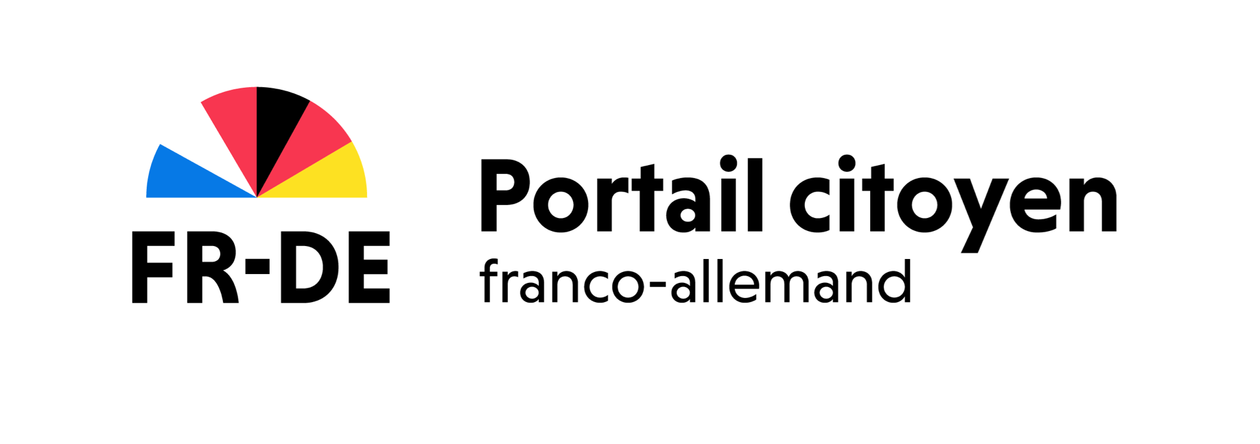 Abbildung: Logovariante FR-DE Portal citoyen franco-allemand