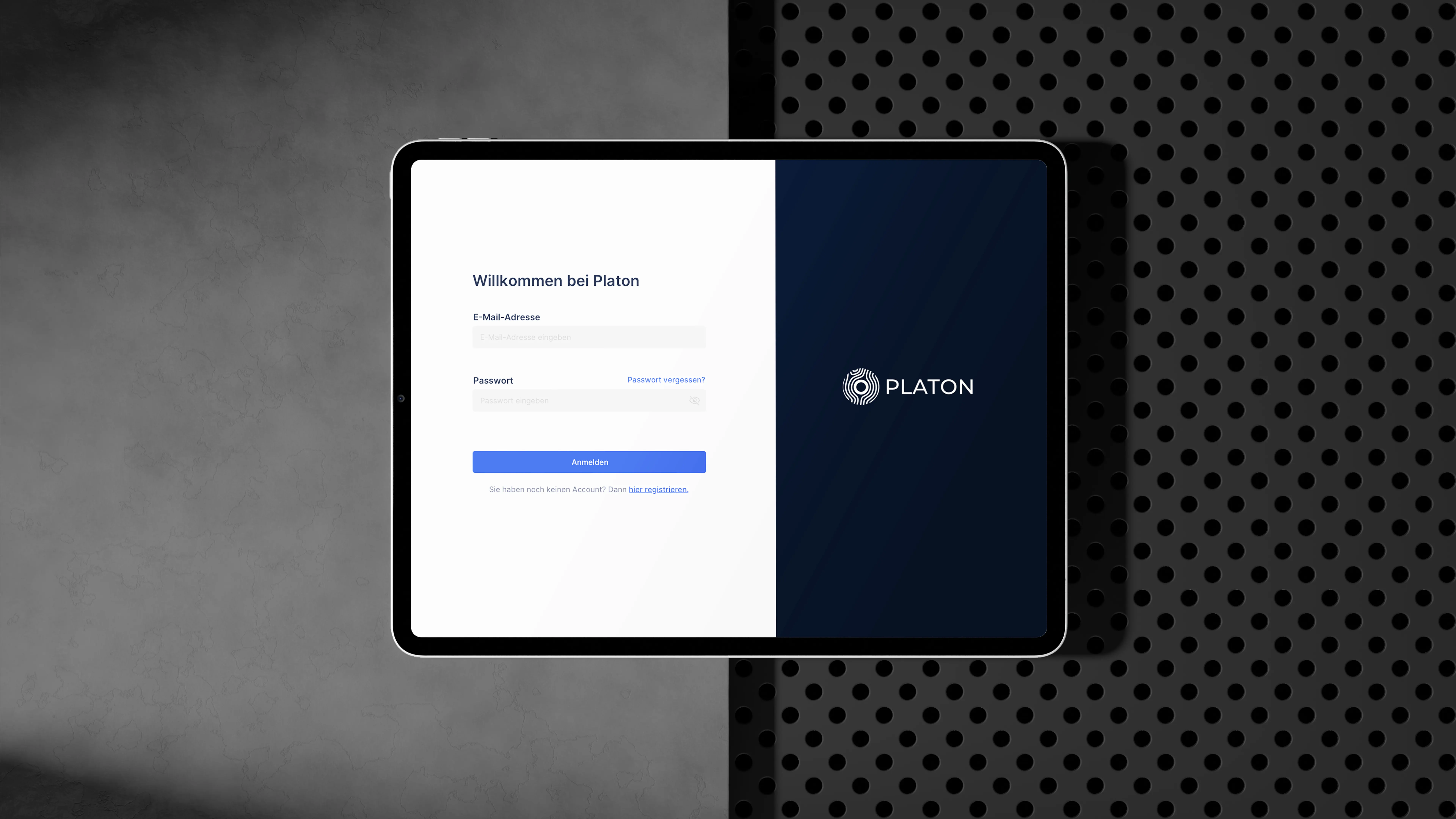 Platon UI/UX Design – Skalierbare Leitstellenoberfläche für Industrie 4.0