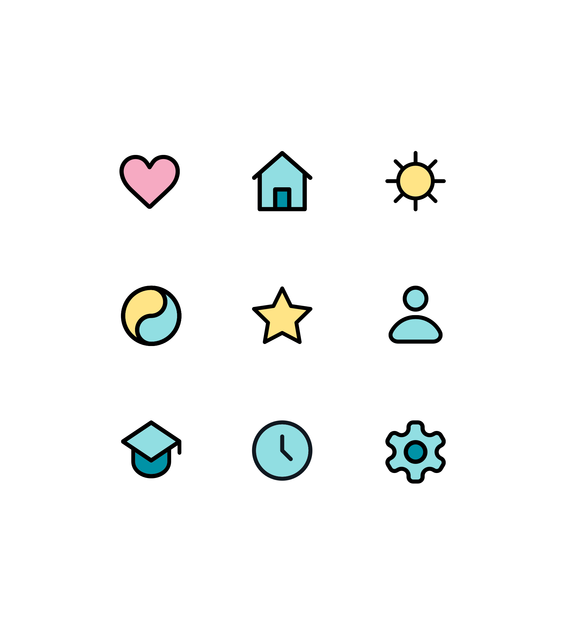 Abbildung: Easy-Well Icons